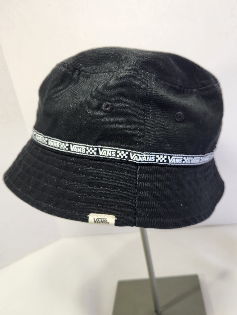 VANS Black Unisex Bucket Hat Size Small Medium Classic Casual Outdoor Skater